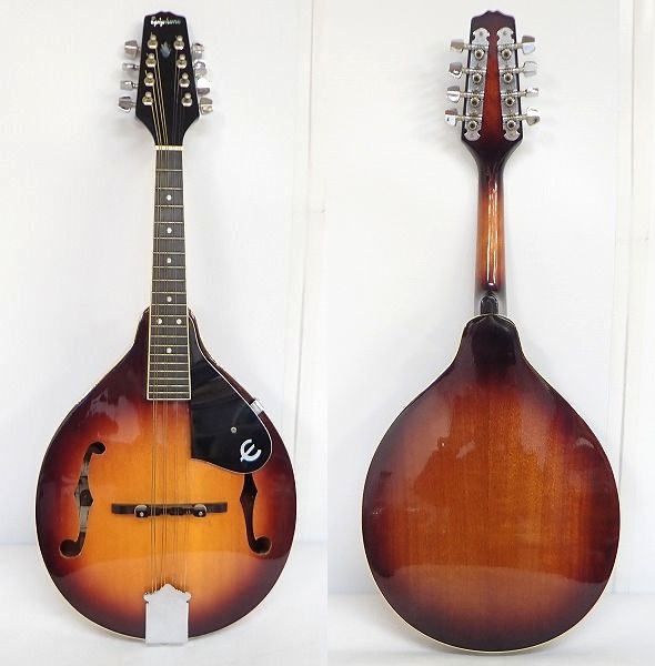 実際に弊社で買取させて頂いた★Epiphone/エピフォン MM-30 Mandolin/フラットマンドリン ハードケース付きの画像 1枚目