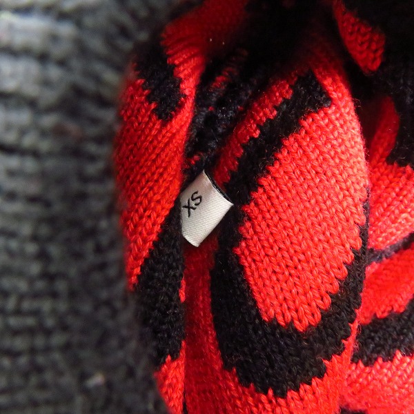 実際に弊社で買取させて頂いた【JPタグ】GIVENCHY/ジバンシィ 21SS 総柄ロゴ クルーネック ニットセーター BM90EQ4Y7G/XSの画像 5枚目