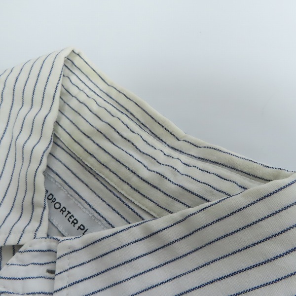 実際に弊社で買取させて頂いたHEAD PORTER PLUS/ヘッドポータープラス 半袖/長袖 チェック/ストライプ/ウエスタン/シャツ M/4点セットの画像 4枚目