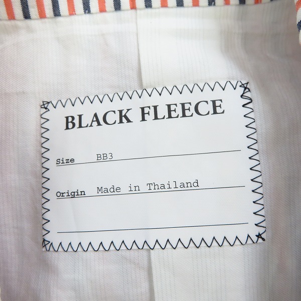 実際に弊社で買取させて頂いたBLACK FLEECE by Brooks Brothers/ブラックフリース ブルックスブラザーズ ストライプ3Bジャケット/BB3の画像 2枚目