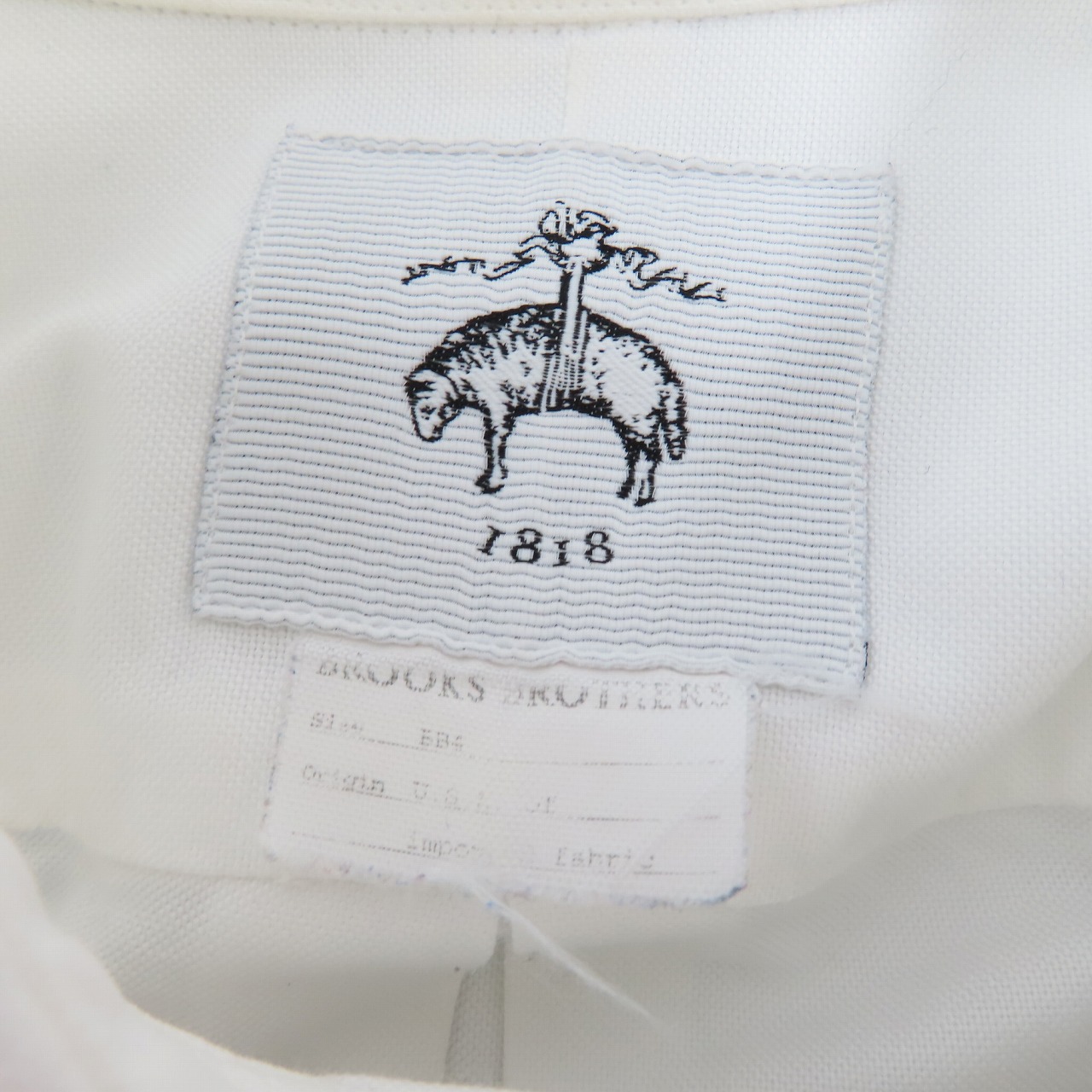 実際に弊社で買取させて頂いたBLACK FLEECE by Brooks Brothers/ブラックフリース バイ ブルックスブラザーズ 長袖オックスフォードシャツ/BB4の画像 2枚目