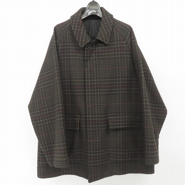 実際に弊社で買取させて頂いたJOURNAL STANDARD/ジャーナルスタンダード TRISECT2 チェック柄 ウールコート M