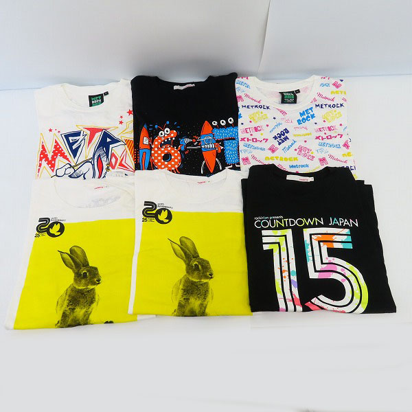 実際に弊社で買取させて頂いた【おまとめ/15点↑】WANIMA/Alexandros/夜の本気ダンス/04 Limited Sazabys他 バンドTシャツ/バンT/フェスTシャツ の画像 2枚目