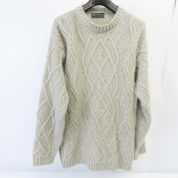 実際に弊社で買取させて頂いたBurberry's/バーバリーズ ケーブルニットセーター/M