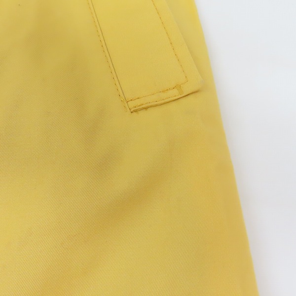 実際に弊社で買取させて頂いたLACOSTE/ラコステ コットン 裏地ストライプ トレンチコート/38の画像 7枚目