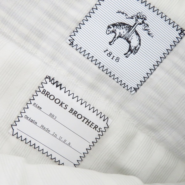 実際に弊社で買取させて頂いたBROOKS BROTHERS/ブルックスブラザーズ ストライプパンツ/BB3の画像 3枚目