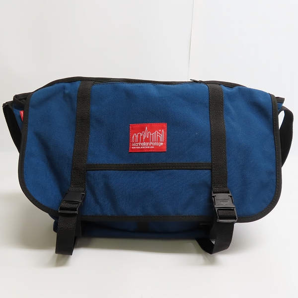 実際に弊社で買取させて頂いたManhattan Portage/マンハッタンポーテージ メッセンジャーバッグ ダークブルー系