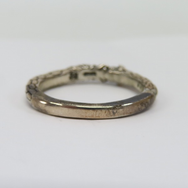 実際に弊社で買取させて頂いた【ギャラ付】Bloody Mary/ブラッディマリー 四神 - 玄武 リング ブラックダイヤ 25号の画像 2枚目