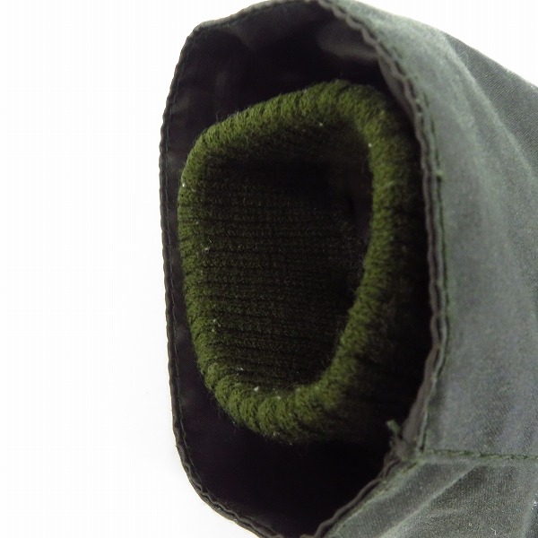 実際に弊社で買取させて頂いたBarbour/バブアー SL BEDALE スリムフィット ビデイル オイルドコットンジャケット 1902129/36の画像 6枚目