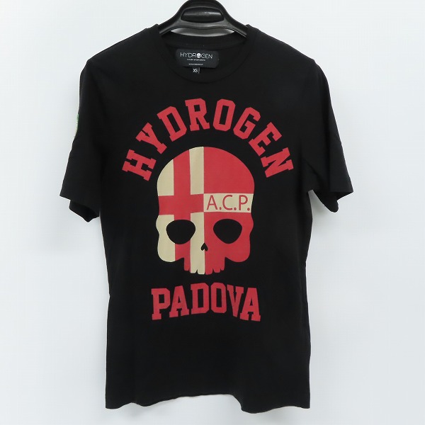実際に弊社で買取させて頂いたHYDROGEN/ハイドロゲン スカルプリント 半袖Tシャツ/XS