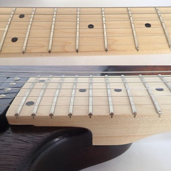 実際に弊社で買取させて頂いた★Bacchus/バッカス GRACE-FT/M BR/OIL エレキギター コイルタップ搭載 ギグケース付の画像 4枚目