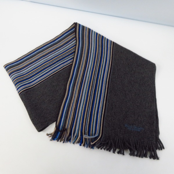 実際に弊社で買取させて頂いたPaul Smith COLLECTION/ポール スミス コレクション マルチストライプマフラー