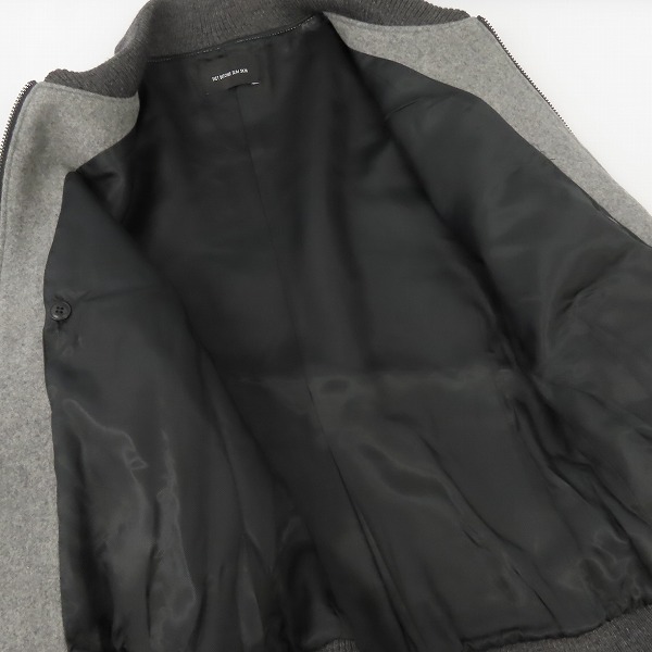 実際に弊社で買取させて頂いたDIET BUTCHER SLIM SKIN/ダイエットブッチャー スリムスキン 袖シープスキン レザー切替スタジャン/1の画像 2枚目