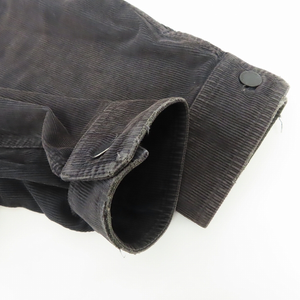 実際に弊社で買取させて頂いたDIOR HOMME/ディオール オム Gジャン型 コーデュロイジャケット 44の画像 5枚目