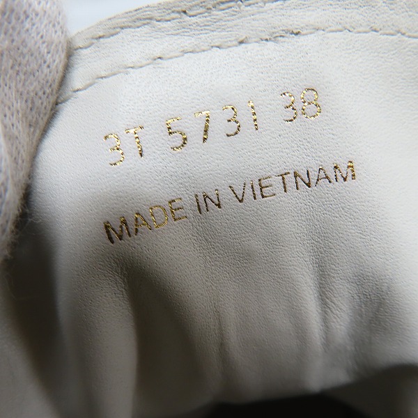 実際に弊社で買取させて頂いたPRADA/プラダ パテント ハイカット スニーカー 5731/38の画像 5枚目