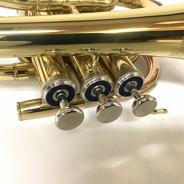 実際に弊社で買取させて頂いたBRILLER/ブリエル Twinkle L ポケットトランペット セミハードケース付きの画像 7枚目