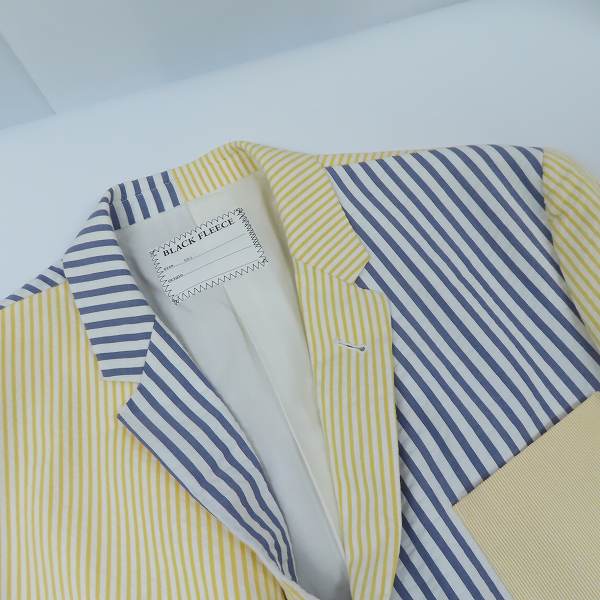 実際に弊社で買取させて頂いたBLACK FLEECE by Brooks Brothers/ブルックスブラザーズ ストライプジャケット/トラウザーズ/BB3の画像 5枚目