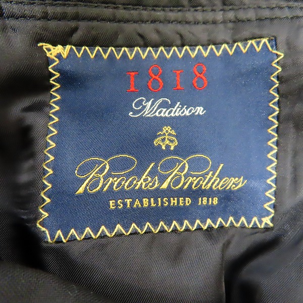 実際に弊社で買取させて頂いたBlack Fleece By Brooks Brothers/ブラックフリース バイ ブルックスブラザーズ  3Bジャケット ダークネイビー系/40Sの画像 2枚目