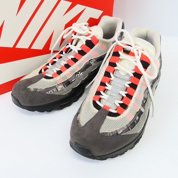 実際に弊社で買取させて頂いたNIKE×atmos/ナイキ×アトモス AIR MAX 95/エアマックス PRNT WE LOVE NIKE/プリント ウィー ラブ AQ0925-002/27