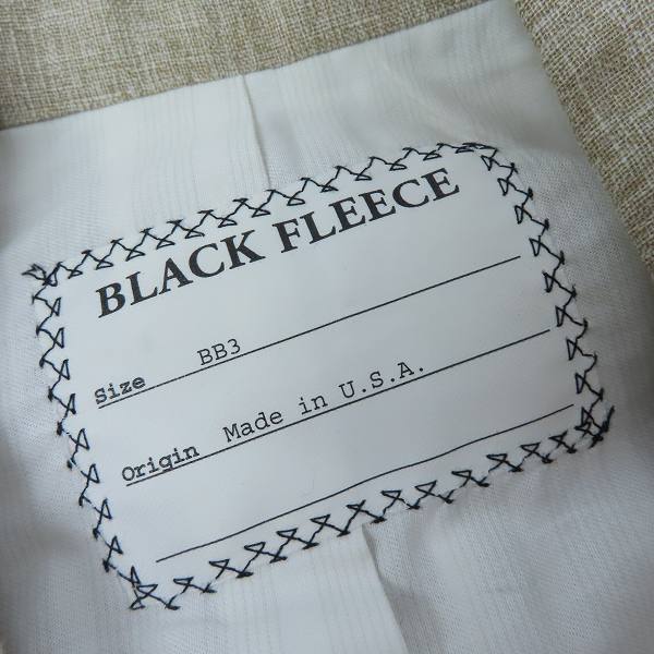 実際に弊社で買取させて頂いたBLACK FLEECE by Brooks Brothers/ブラックフリースブルックスブラザーズ 3Bジャケット/スラックス セットアップ/BB3の画像 2枚目