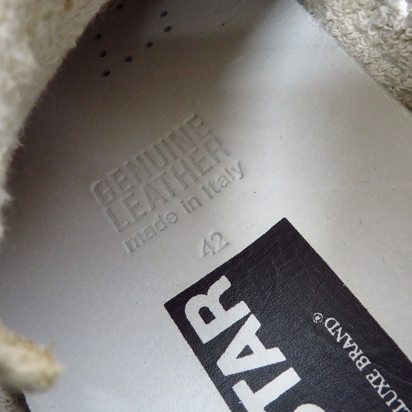 実際に弊社で買取させて頂いたGOLDEN GOOSE/ゴールデングース SUPER STAR スニーカー/42の画像 5枚目