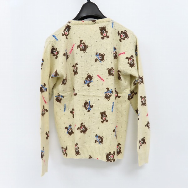 実際に弊社で買取させて頂いたGRUNGE POPS HYSTERICS/ヒステリックグラマー ウール アンゴラ ニットカーディガン Fの画像 1枚目