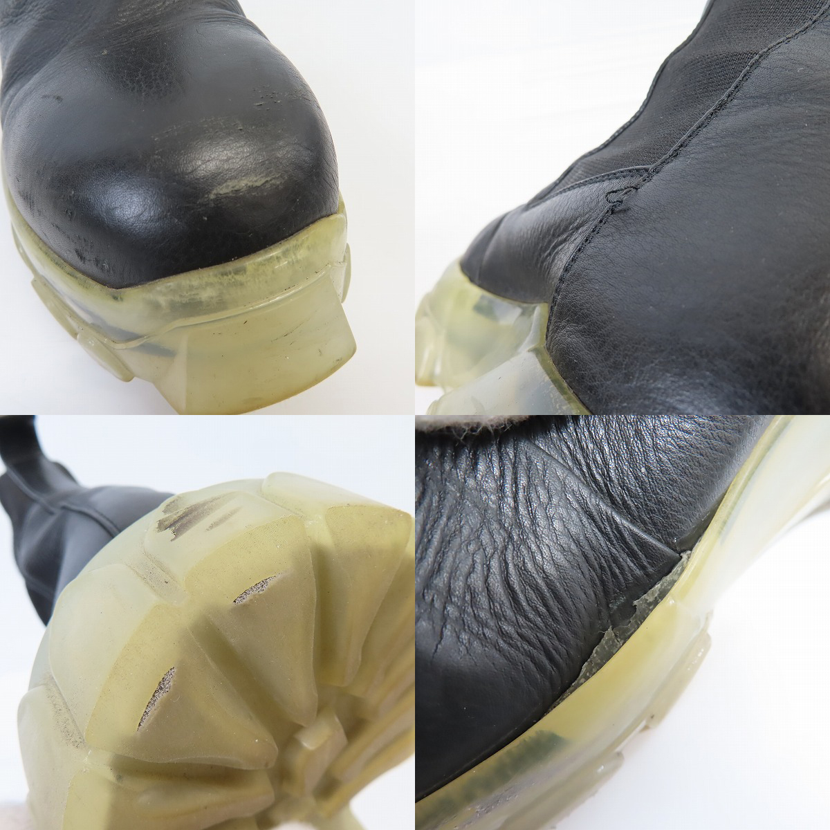 実際に弊社で買取させて頂いた【難あり】Rick Owens/リックオウエンス MEGA BOZO TRACTOR BEETLE/メガ トラウター ビートル RP20F2884 LDE/37の画像 6枚目