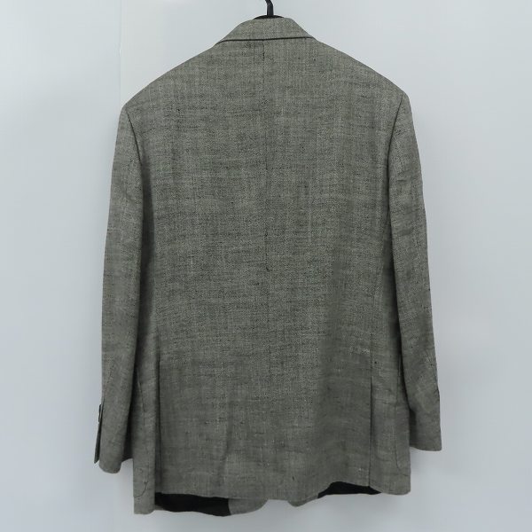 実際に弊社で買取させて頂いたBrooks Brothers/ブルックスブラザーズ 3Bテーラードジャケット ブラック×ホワイト/41Sの画像 1枚目