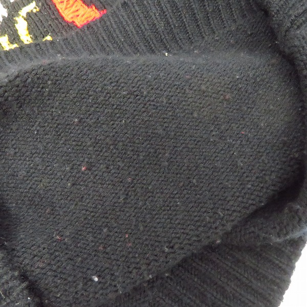 実際に弊社で買取させて頂いた【JPタグ】CELINE/セリーヌ 21SS エディ期 マウスロゴ刺繍ルーズクルーネックセーター 2A04L714M/Mの画像 8枚目