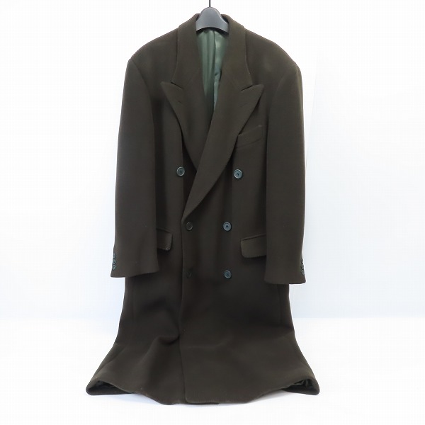 実際に弊社で買取させて頂いたGIORGIO ARMANI/ジョルジオアルマーニ ウール カシミア混 ロングコート/40