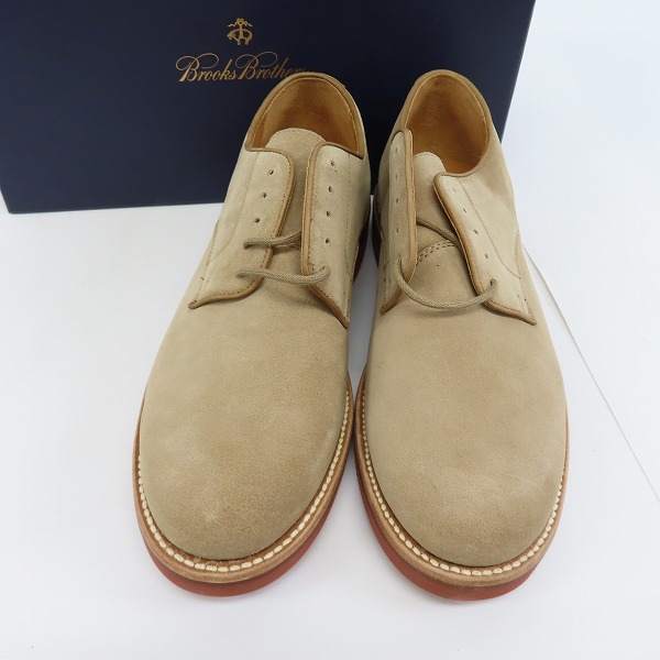実際に弊社で買取させて頂いたBROOKS BROTHERS /ブルックスブラザーズ スウェード オックスフォードシューズ 25885/8.5D