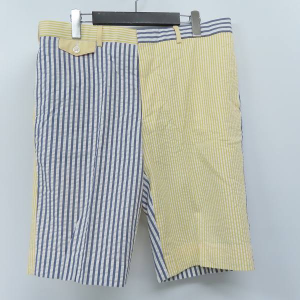 実際に弊社で買取させて頂いたBLACK FLEECE by Brooks Brothers/ブラックフリース ブルックスブラザーズ ストライプ柄 ハーフパンツ BB3