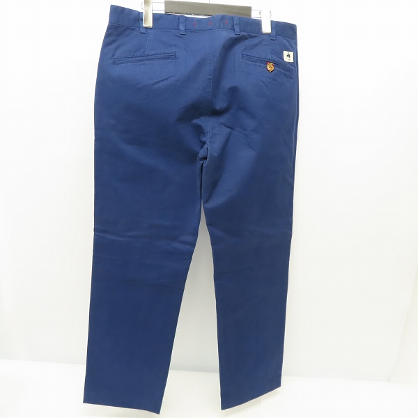 実際に弊社で買取させて頂いたBROOKS BROTHERS/ブルックスブラザーズ コットンパンツ ネイビー/W35の画像 1枚目