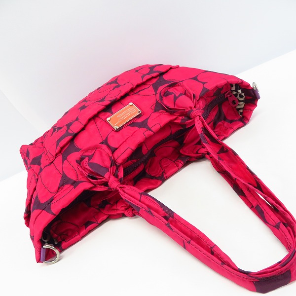 実際に弊社で買取させて頂いたMARC BY MARC JACOBS/マークバイマークジェイコブス ハート柄 ビッグトートバッグの画像 3枚目