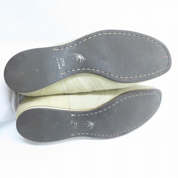 実際に弊社で買取させて頂いたMIHARA YASUHIRO/ミハラヤスヒロ サイドゴア スリッポン 27.5の画像 2枚目