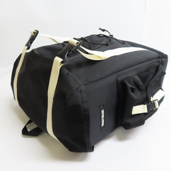 実際に弊社で買取させて頂いたHEAD PORTER/ヘッドポーター バックパック/リュックサック ブラックの画像 2枚目