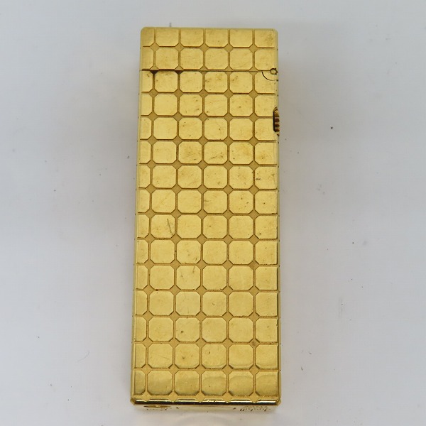 実際に弊社で買取させて頂いたdunhill/ダンヒル ローラ ガスライター ゴールドの画像 1枚目