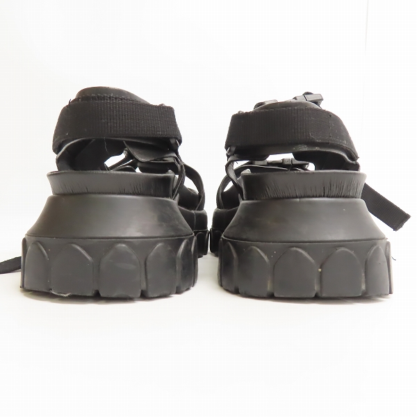 実際に弊社で買取させて頂いたRick Owens/リックオウエンス Tractor Sandal/トラクターサンダル RU19S2815 LBOCW/36の画像 1枚目