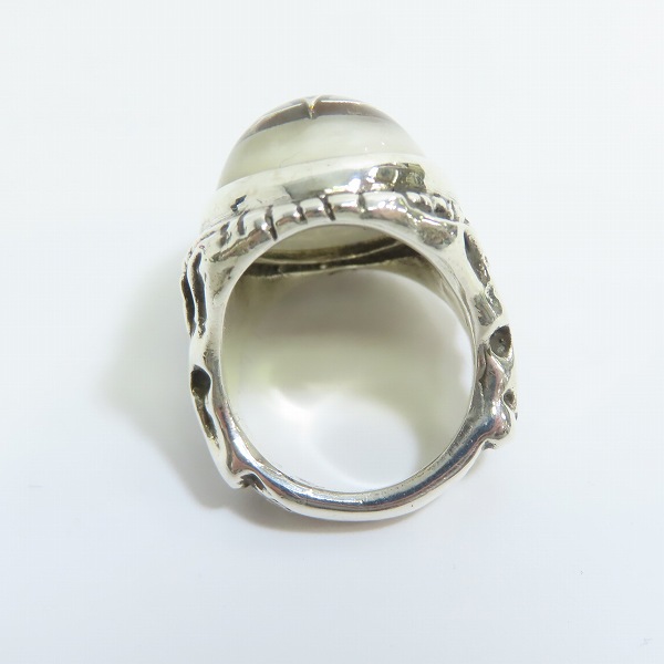 実際に弊社で買取させて頂いたアレックスストリーター 21年限定 エンジェルハートリング ケイブパール/洞窟真珠 クラウンド インフィニティー/14.5号の画像 4枚目