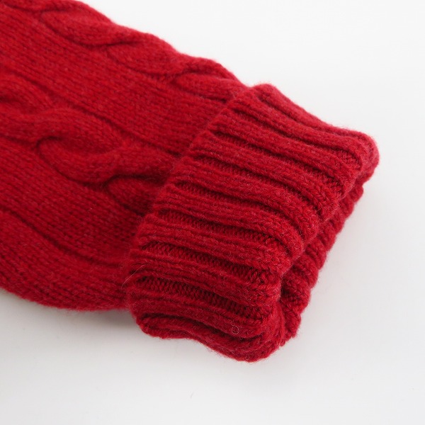 実際に弊社で買取させて頂いたWILLIAM LOCKIE/ウイリアムロッキー ウール ニット United Arrows 別注/42の画像 6枚目