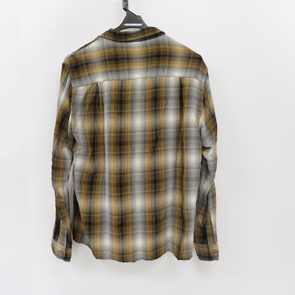 実際に弊社で買取させて頂いたRADIALL/ラディアル チェック柄 シャツ/Mの画像 1枚目