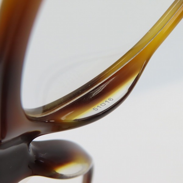 実際に弊社で買取させて頂いたJIMMY CHOO/ジミーチュウ スター 眼鏡/メガネフレーム 90 FGMの画像 5枚目