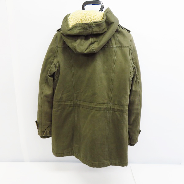 実際に弊社で買取させて頂いたMARC BY MARC JACOBS/マーク・バイ・マーク・ジェイコブス ボアフード ミリタリーコート/Sの画像 1枚目