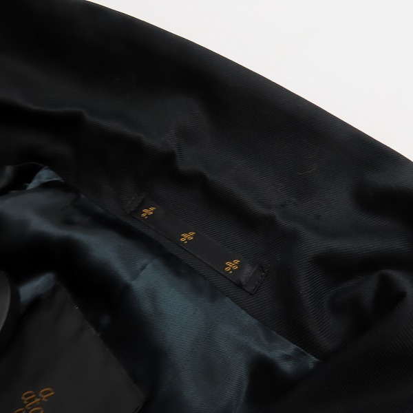 実際に弊社で買取させて頂いたato/アトウ シングルトレンチコート/46の画像 6枚目