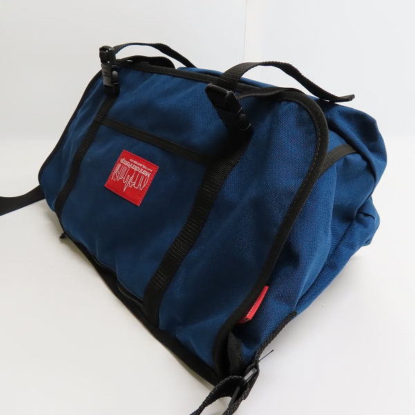 実際に弊社で買取させて頂いたManhattan Portage/マンハッタンポーテージ メッセンジャーバッグ ダークブルー系の画像 2枚目