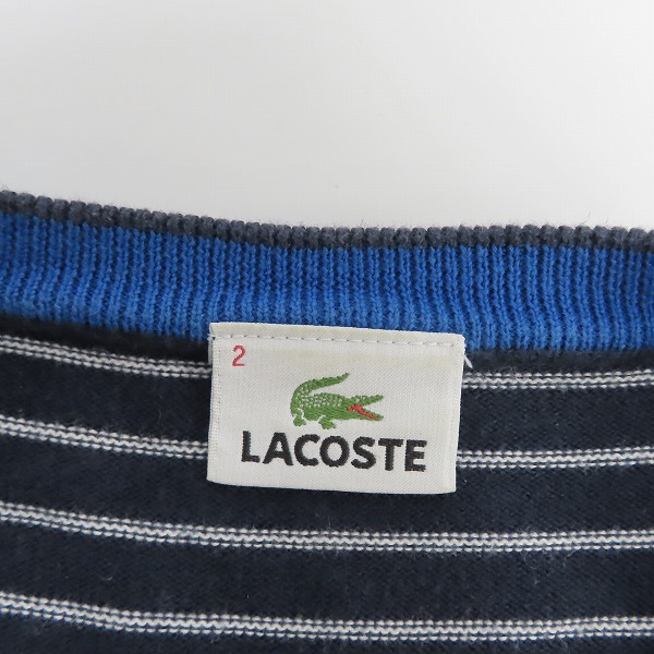 実際に弊社で買取させて頂いたLACOSTE/ラコステ ジップアップパーカー/シャツ等 8点セットの画像 7枚目