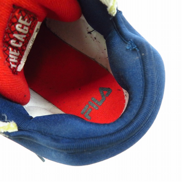 実際に弊社で買取させて頂いた【観賞用】FILA/フィラ THE CAGE/ザ ケージ スニーカー/US11の画像 4枚目
