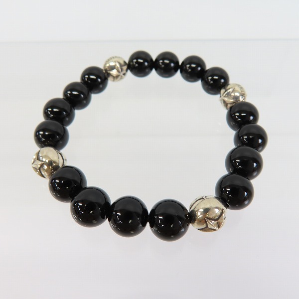 実際に弊社で買取させて頂いたSNAKED LOWS DEAL DESIGN/スネイキッドロウズ ディールデザイン STAR BALL ブレスレット