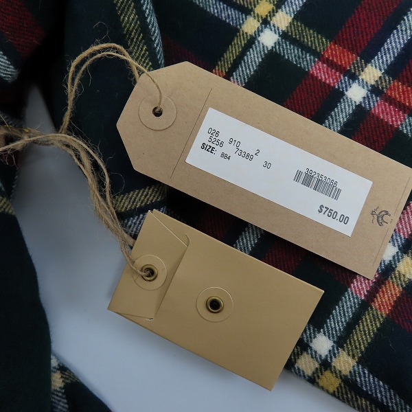 実際に弊社で買取させて頂いたBLACK FLEECE by Brooks Brothers/ブラックフリース  ブルックスブラザーズ ウールシャツジャケット/BB4の画像 5枚目