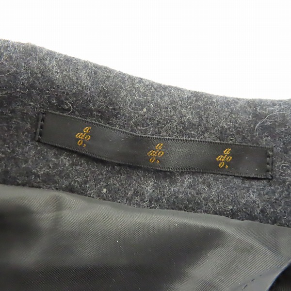 実際に弊社で買取させて頂いたato/アトウ 13AW ニットテーラードジャケット AM13C-G01/46の画像 2枚目